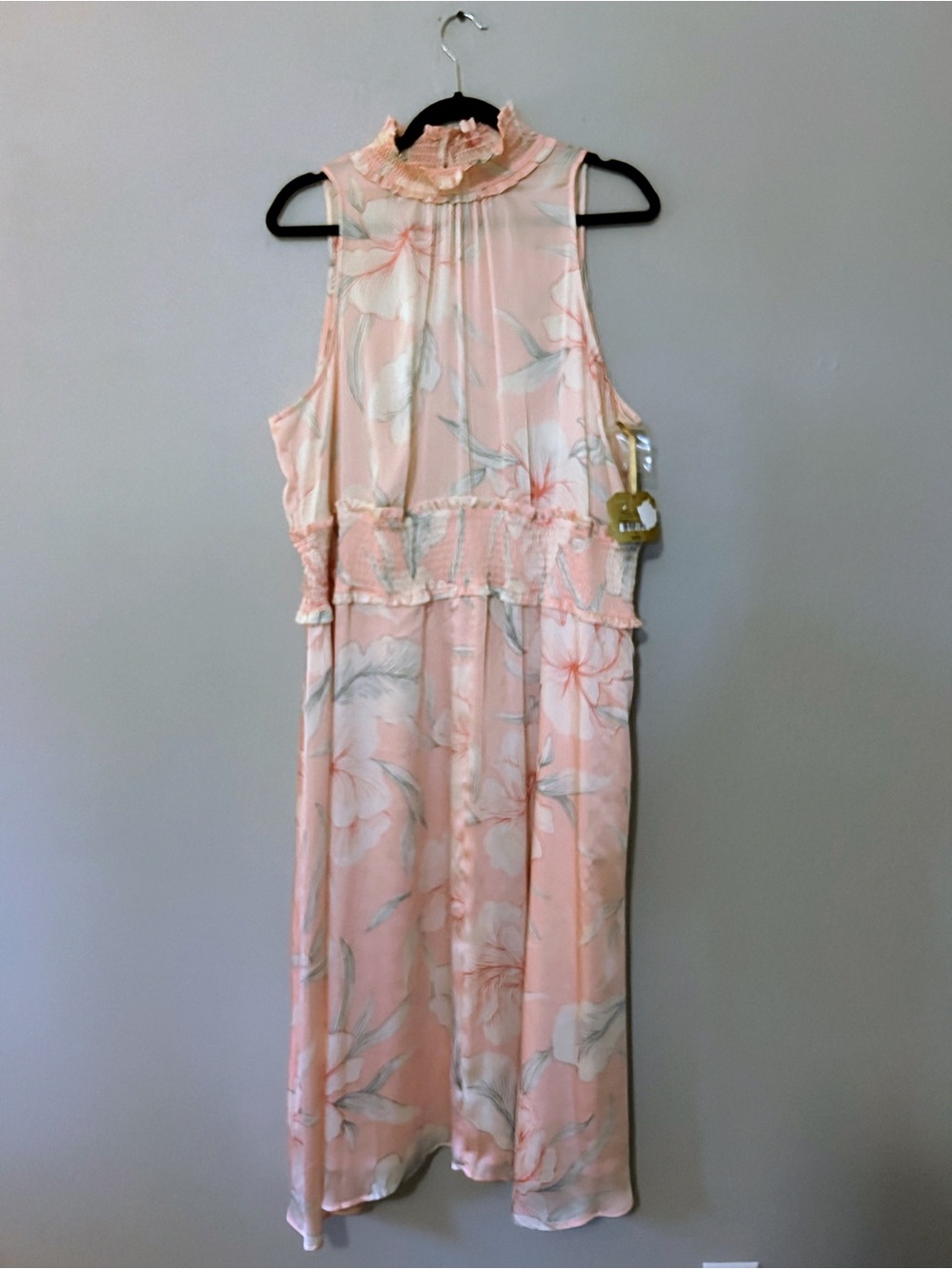 NWT ryegrass Pink Blush Cottagecore Floral Dress
